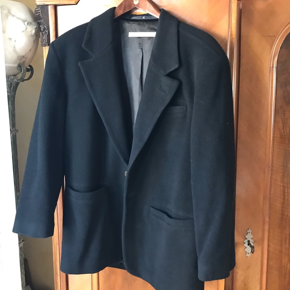 I Magnin classic wool jacket sz S  black lined. On sale